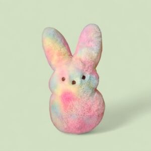 Colorful Plush Bunny Stuffed Animal